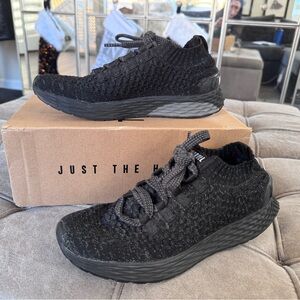 NOBULL Black Flyknit Ripstop Shoes 8.5